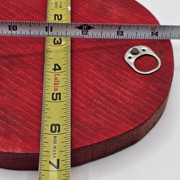 Adorable Child's Face Hand Painted Wooden Vanity Mirror - Delicate Lace Accents - Picture 5 of 6